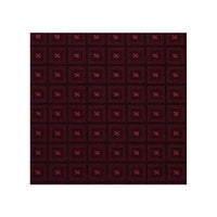 290 Cupro Jacquard Lining col 909 - Wine Micro Square