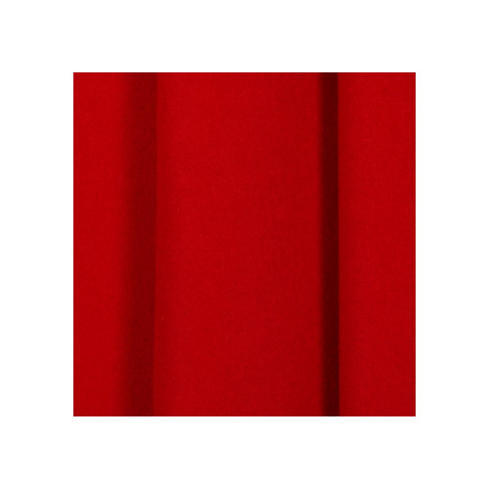 F615 Melton - 55" Width - Col Dark Scarlet