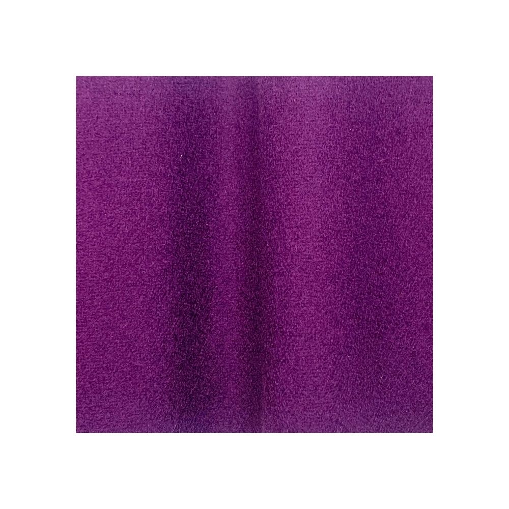 Purple Undercollar Melton – 140cm wide, 100% Merino wool with a soft brushed finish