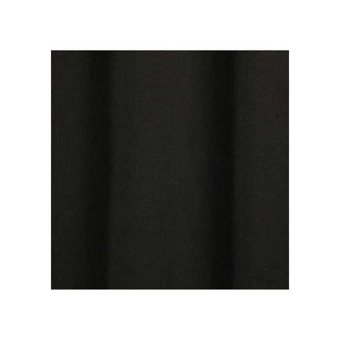 Black heavyweight fusible canvas, 36" wide and 135gsm, for jacket reinforcement and tailoring structure.