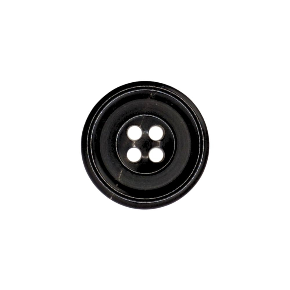 Col 5G Polished 4 hole (P4) Horn Button 23L