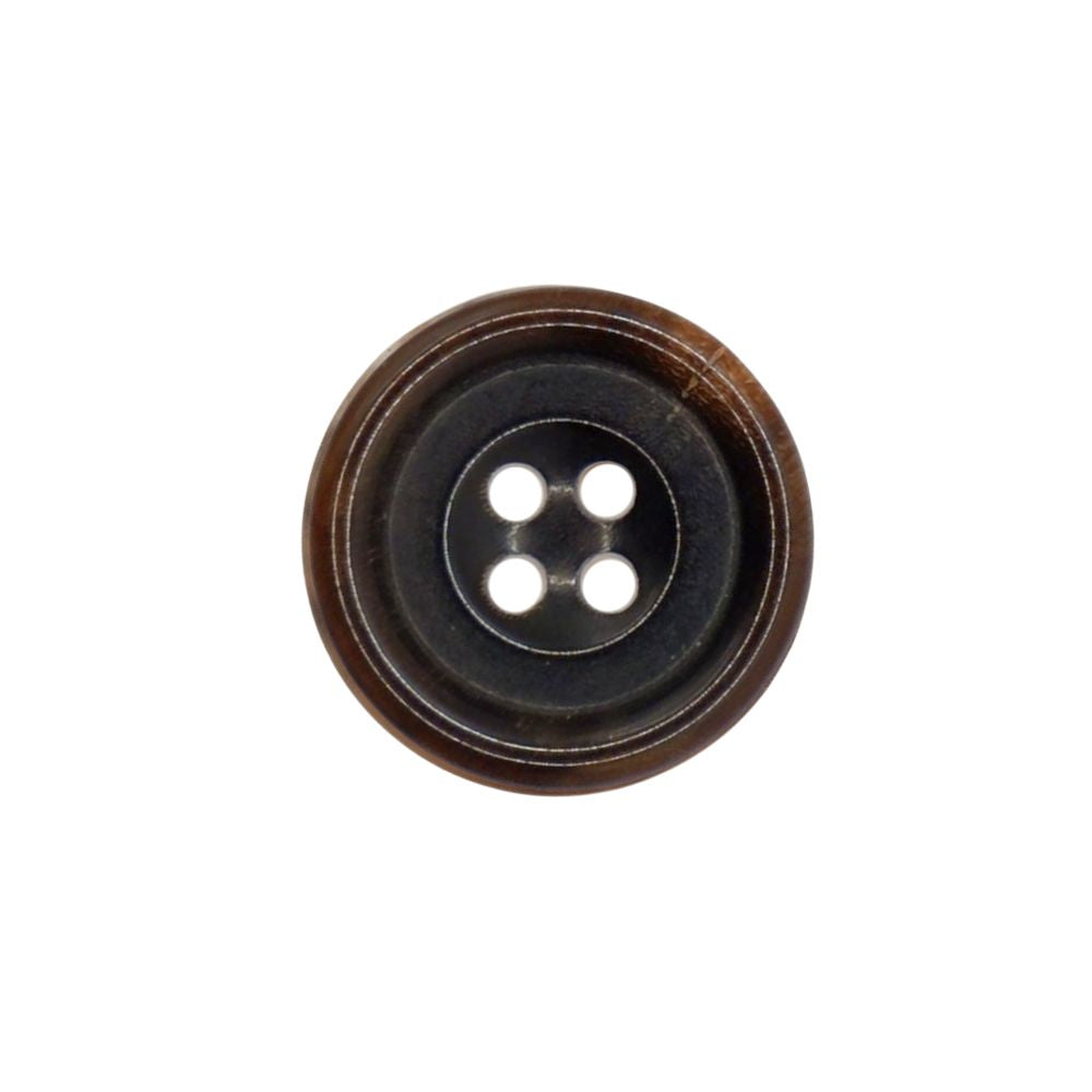 Col 9R Polished 4 hole (P4) Horn Button 45L
