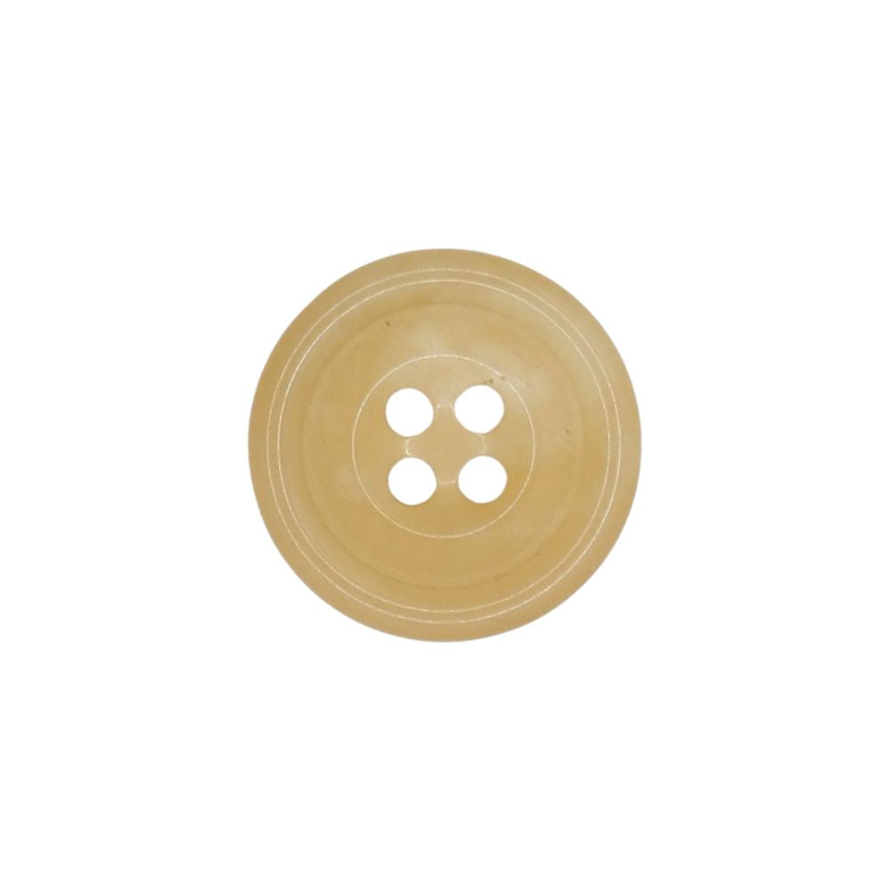 Col 1 Polished 4 hole (P4) Horn Button 35L