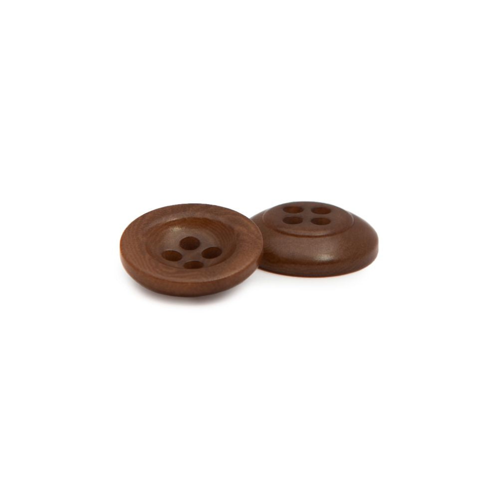 Strap Button Corozo Brown