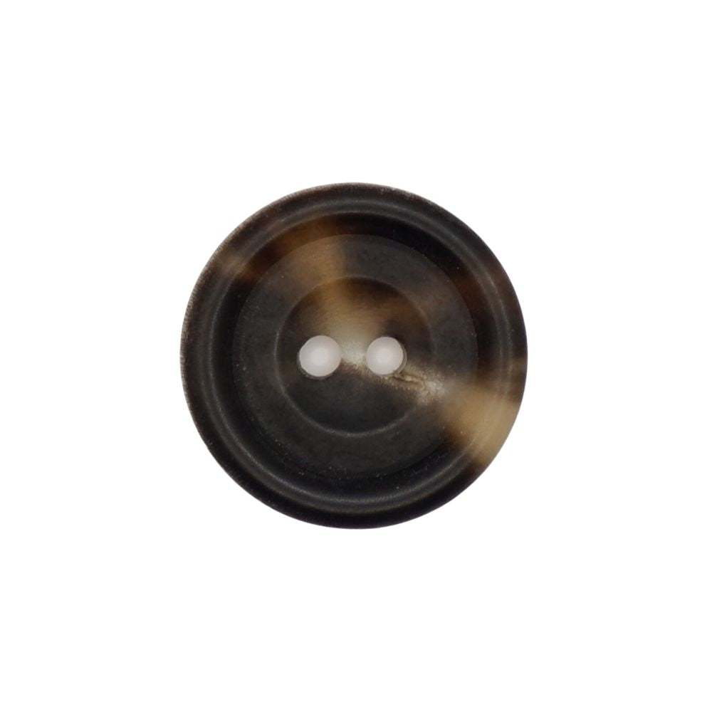 Col 19DK Unpolished 2 hole (UP2) Horn Button 30L