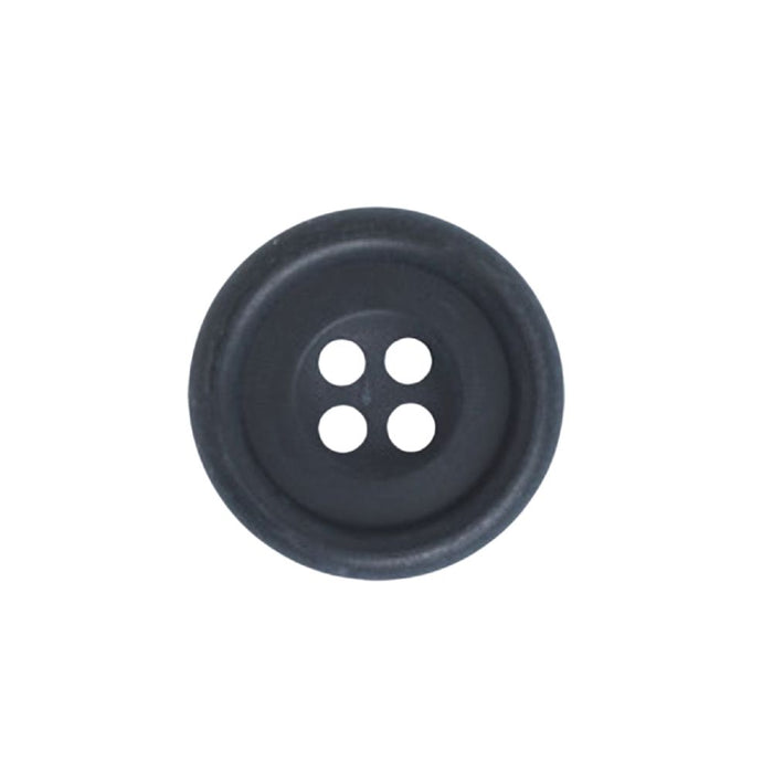 Classic navy UP4 button, unpolished, from Italy. Size 23L.