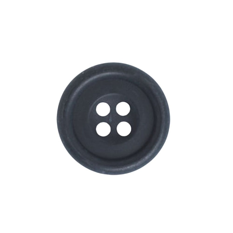 Classic navy UP4 button, unpolished, from Italy. Size 23L.